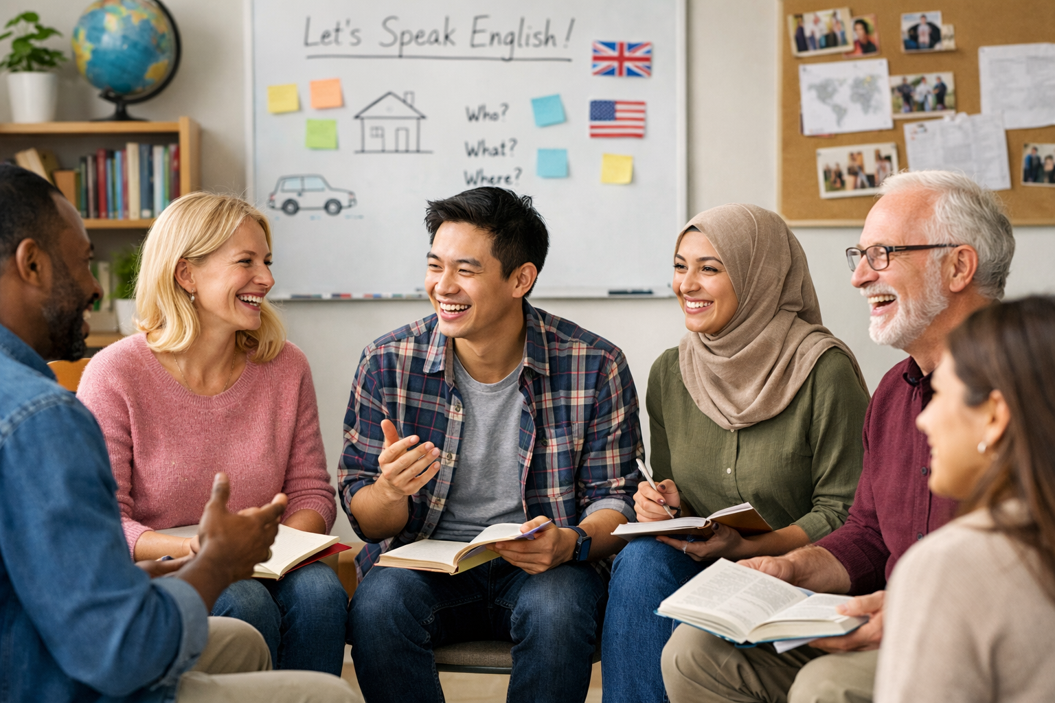 The Power of Community: Why Practicing with Others Helps You Use English